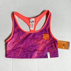 Champion C9 Power Core Reversible Compression Sports Bra Women’s L Purple Orange